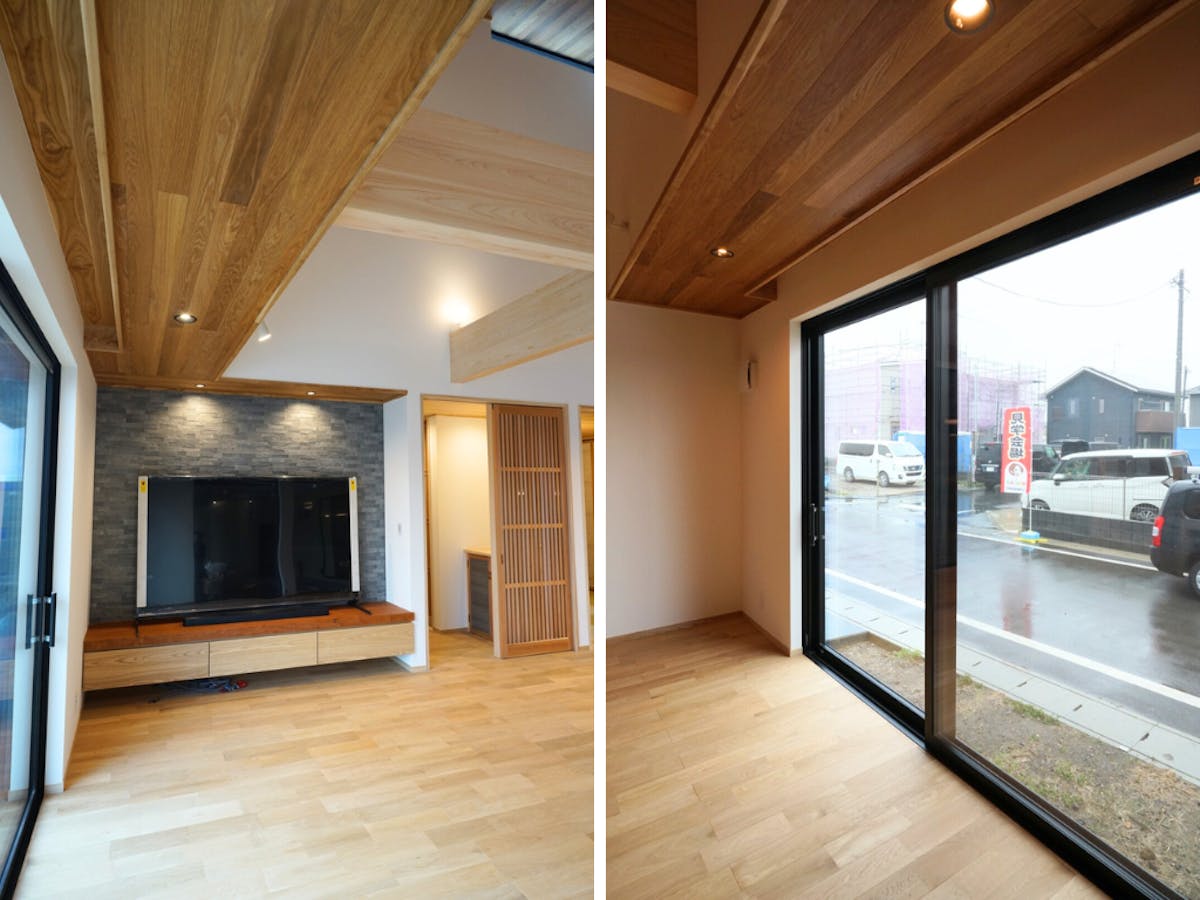 オーク　羽目板