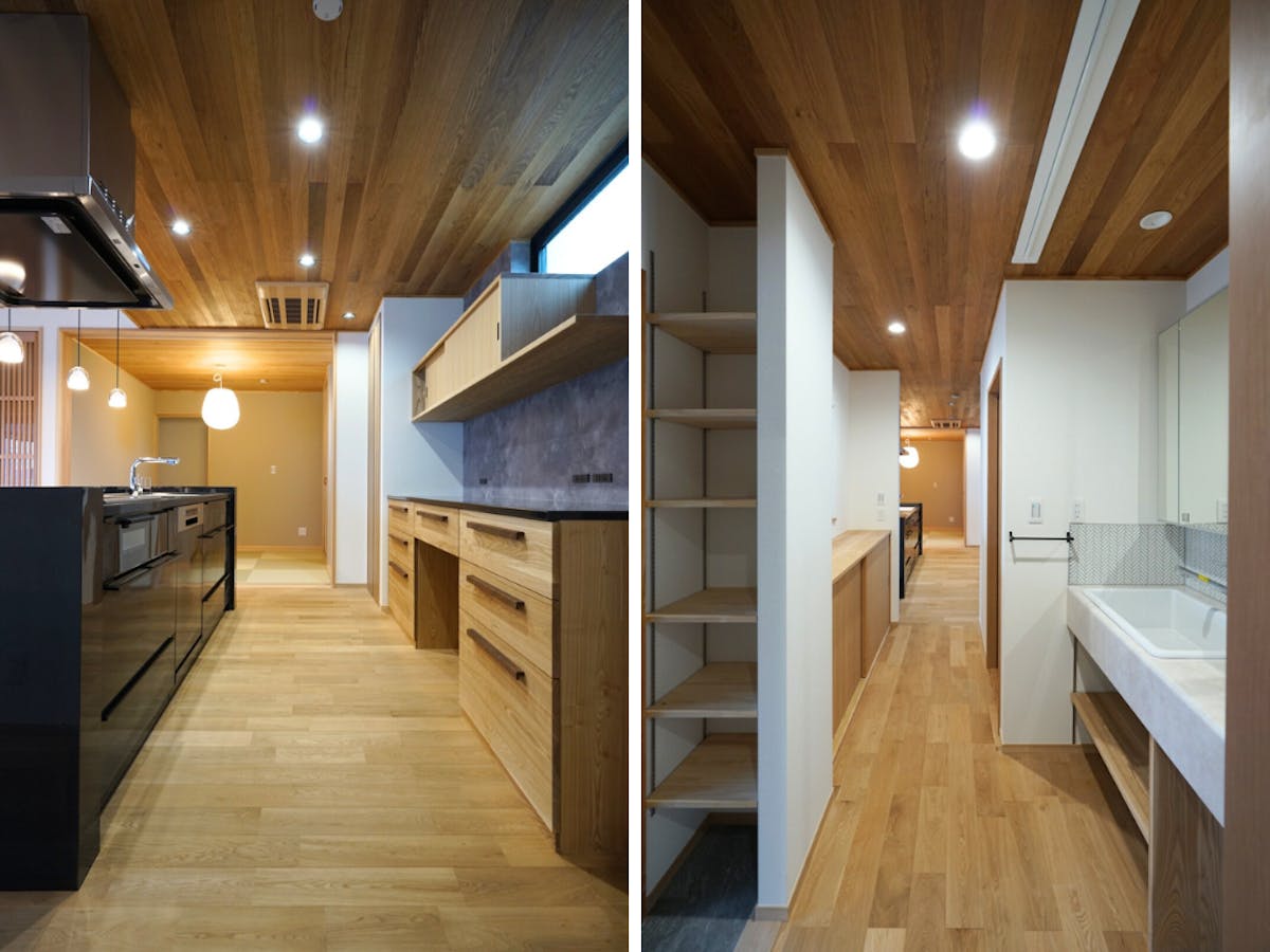 オークフローリング　羽目板