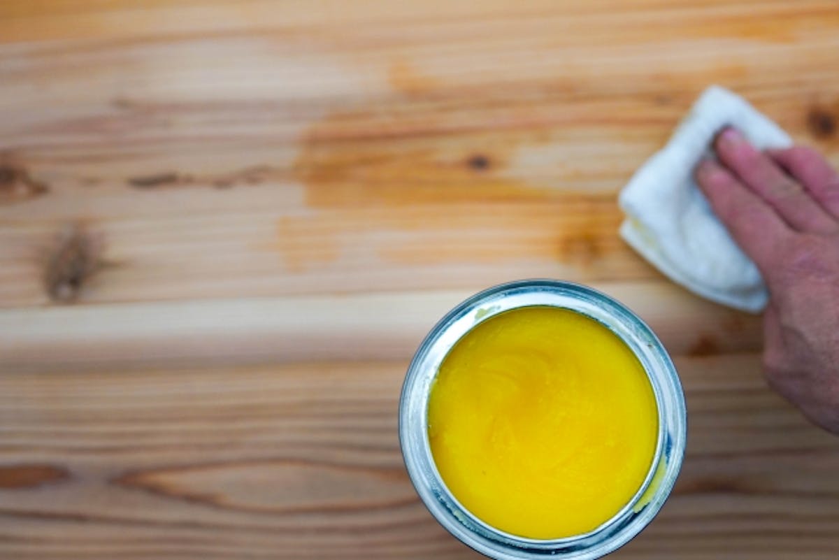 フローリング 蜜蝋