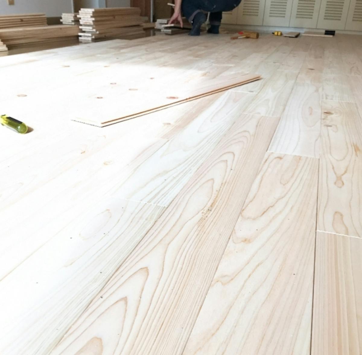 ヒノキ　フローリング