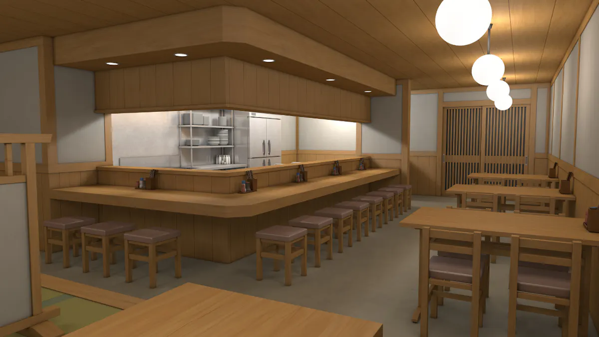 羽目板　居酒屋