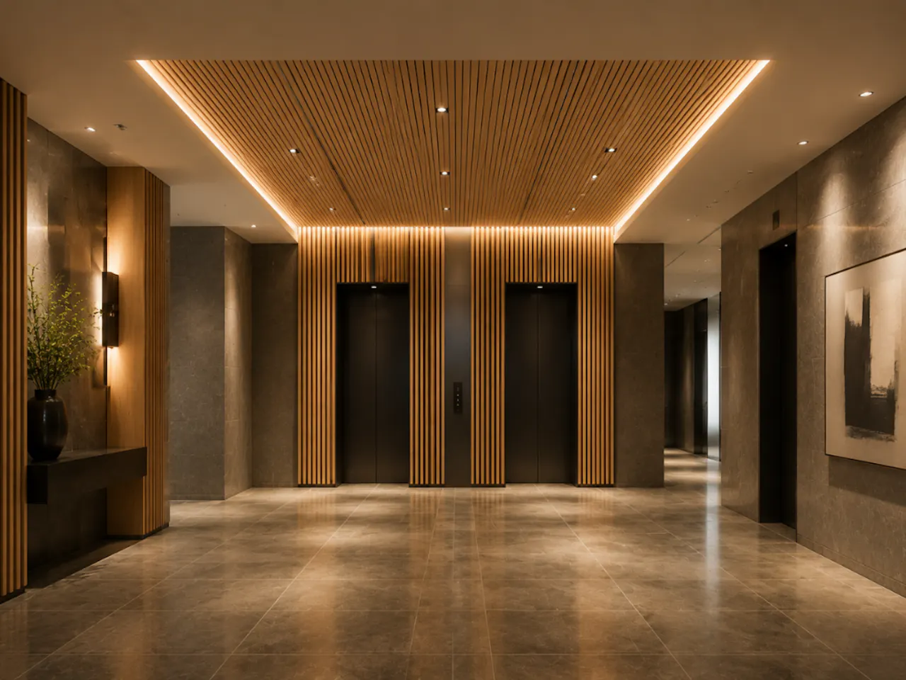 マンションエレベーターホール