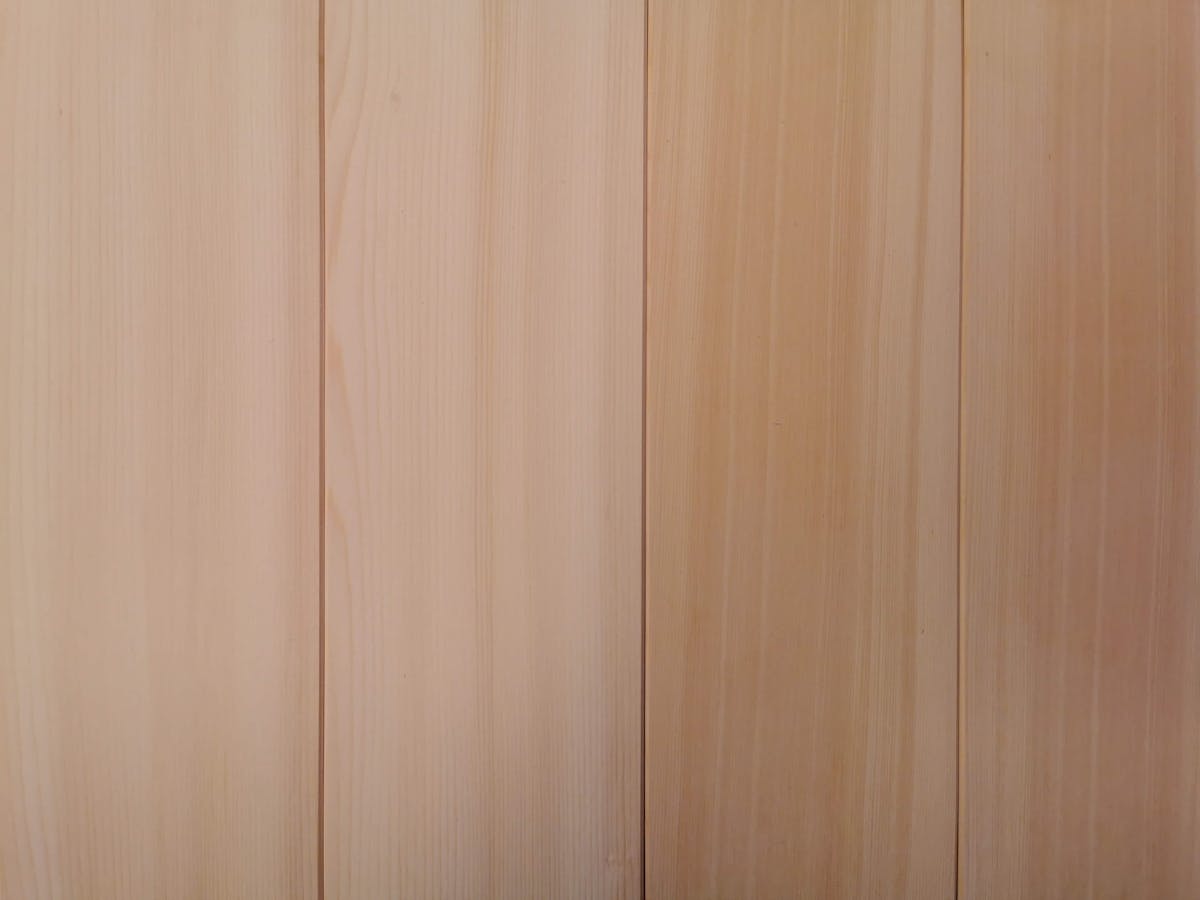 米ヒバ 本実突付け 羽目板 セレクトグレード 無塗装 8x100x2440