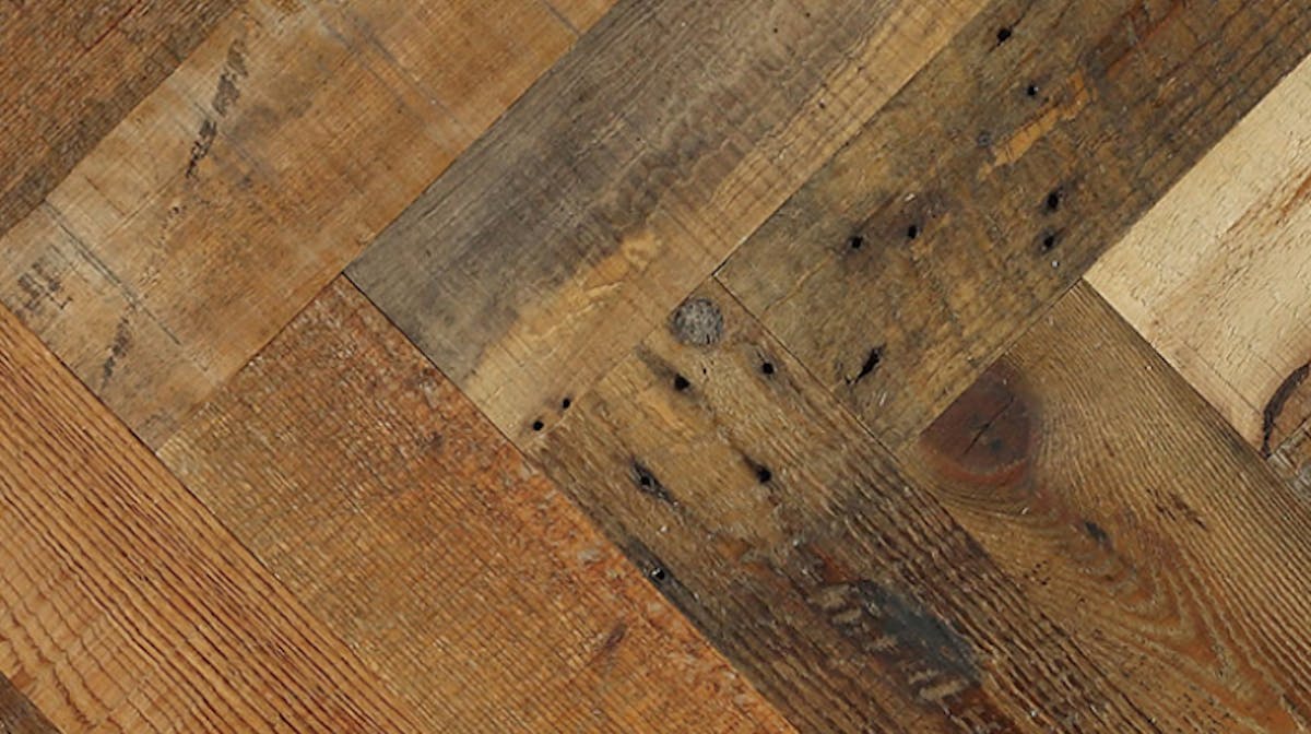 ヴィンテージ デザイン・フローリング ヘリンボーン (キャラクター