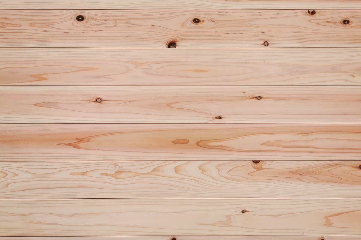 天然木材.com】柳杉・一枚板 フローリング(キャラクターグレード