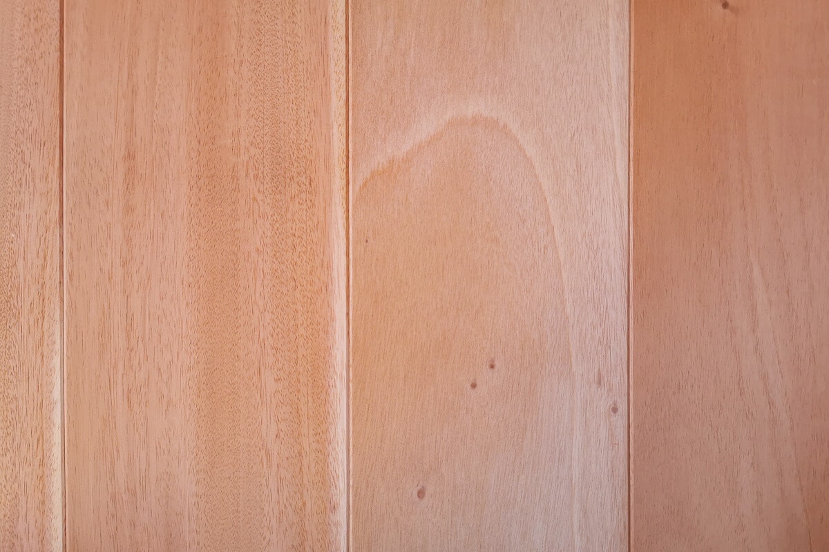 マホガニー・ユニ フローリング(ナチュラルグレード) 無塗装 15x90x1820 天然木材